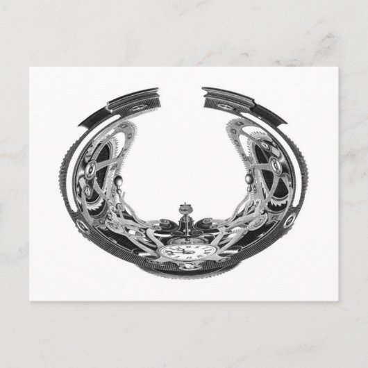 Absolute tijd briefkaart (Voorkant)