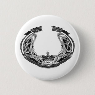 Absolute tijd ronde button 5,7 cm