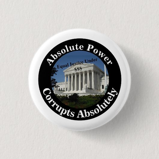 Absolute voedingscorrupties ronde button 3,2 cm (Voorkant)