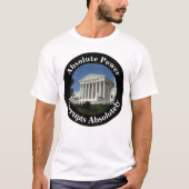 Absolute voedingscorrupties t-shirt (Voorkant)