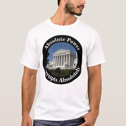 Absolute voedingscorrupties t-shirt (Voorkant)
