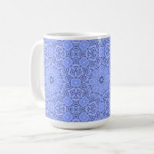 Absolutely Gorgeous Liquid Art Mandala Pattern Koffiemok (Voorkant links)