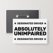 Absolutely Unimpaired™-knop Button (Voorkant / Achterkant)