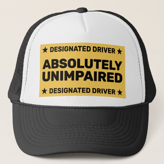 Absolutely Unimpaired™ Truckerhoed Trucker Pet (Voorkant)