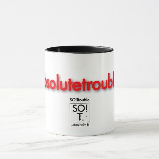 absolutetrouble! mug mok (Midden)