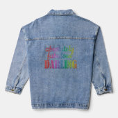 ABSOLUULOUS DARLING - FABULOUS - DARLING - DENIM JACKET (Achterkant)
