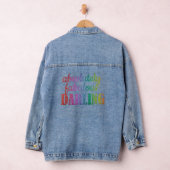 ABSOLUULOUS DARLING - FABULOUS - DARLING - DENIM JACKET (Hangar)