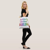 ABSOLUULOUS DARLING - FABULOUS - DARLING - TOTE BAG (Op model)