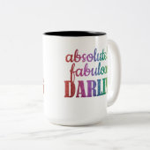 ABSOLUULOUS DARLING - FABULOUS - DARLING - TWEEKLEURIGE KOFFIEMOK (Voorkant rechts)