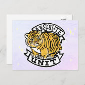 Absoluut Briefkaart voor ruimtevaarteenheid (Voorkant / Achterkant)