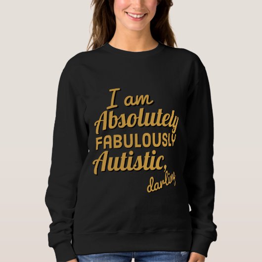 Absoluut Fabulair Darling Autistic Version Actua Trui (Voorkant)