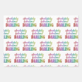 Absoluut fantastisch Darling inpakpapier - Glam (Voorkant 3)