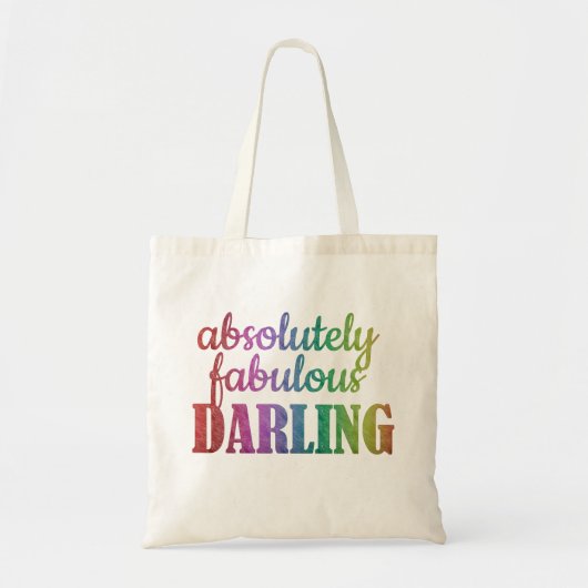 Absoluut fantastische lieve Canvas tas | leuke quo (Voorkant)