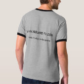Absoluut finale Square TV T-shirt (Achterkant)
