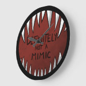 Absoluut geen imitatie van D & D Gaming Gifts Grote Klok (Hoek)