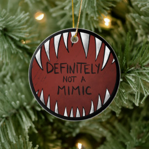 Absoluut geen imitatie van D & D Gaming Gifts Keramisch Ornament