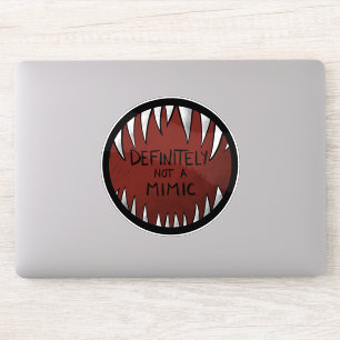 Absoluut geen imitatie van D & D Gaming Gifts Sticker