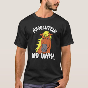 Absoluut geen manier chagrijnige Haflinger isabel  T-shirt