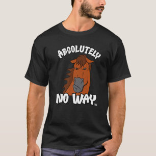 Absoluut geen manier om een gruwelijke leverkastan t-shirt