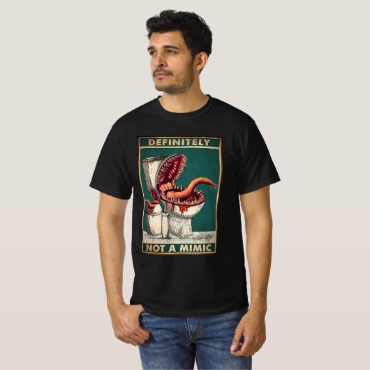 Absoluut geen nabootser t-shirt (Voorkant volledig)