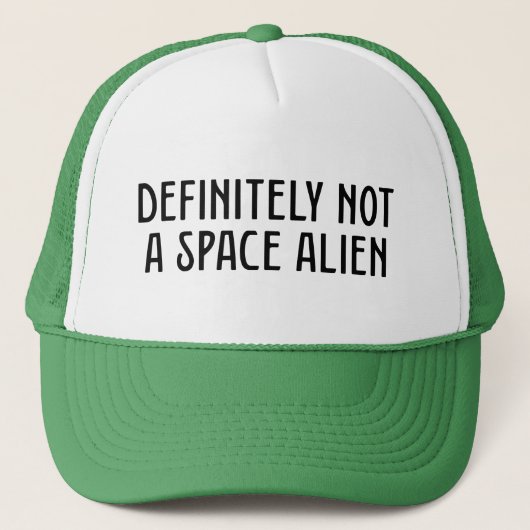 Absoluut geen ruimteAlien Trucker Pet (Voorkant)