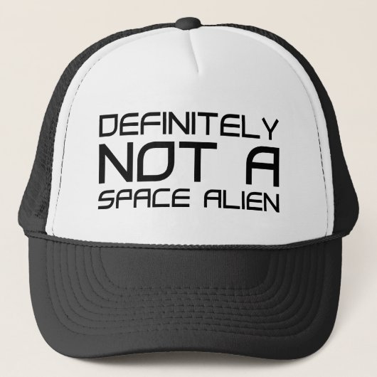 Absoluut geen ruimteAlien Trucker Pet (Voorkant)