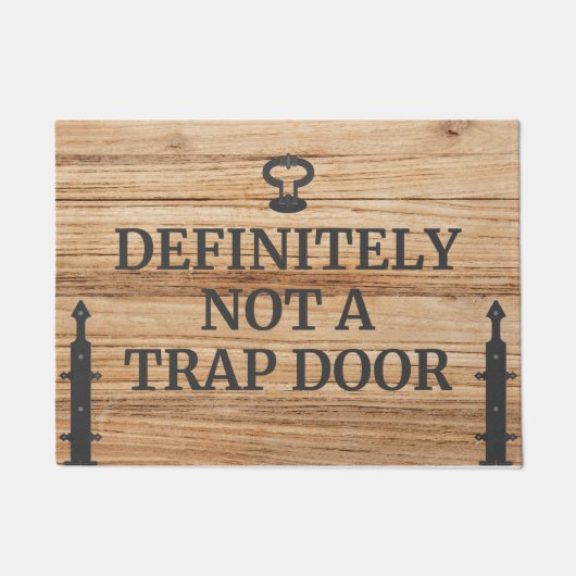 Absoluut geen trap-deur deurmat (Voorkant)