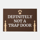 Absoluut geen trap-deur deurmat (Voorkant)