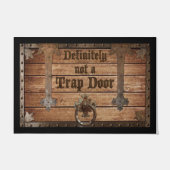 Absoluut geen trap-deur, grappige trap deurmat (Voorkant)