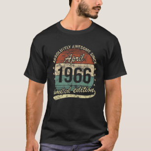 Absoluut Geweldige sinds april 1966 Man Voman Birt T-shirt