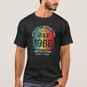 Absoluut Geweldige sinds juli 1966 Man Vrouw Birth T-shirt