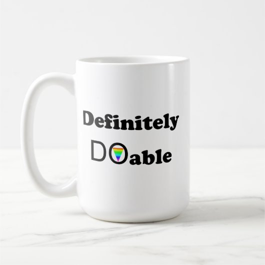 Absoluut Haalbaar Koffiemok (Links)