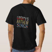 Absoluut! Hier is een concept voor uw "Liberty's A T-shirt (Achterkant)