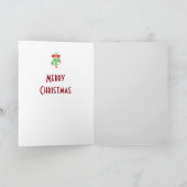 *ABSOLUUT IN VERLIES MET U* CHRISTMAS KAART (Binnen)