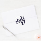 Absoluut niet ronde sticker (Envelop)