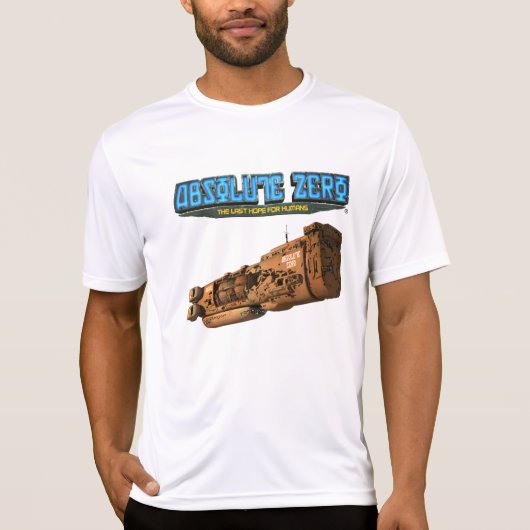 Absoluut nul T-Shirt met QR-code (Voorkant)