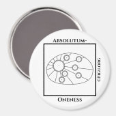 Absoluut-Oneness Symbool Magneet (Voorkant / Achterkant)