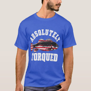 Absoluut overtrokken vis uit de Verenigde Staten V T-shirt