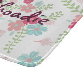 Absoluut prachtig land Bloemen Snijplank (Hoek)