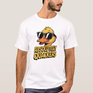 Absoluut Quackers Grappige Eend T-shirt