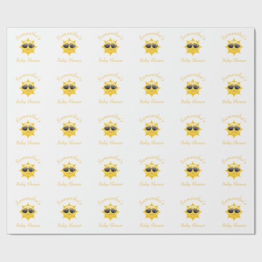 Absoluut Schattig Baby-inpakpapier Cadeaupapier (Vlak)