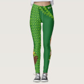 Absoluut ultieme Good Luck Saint Patrick's Day Leggings (Voorkant)
