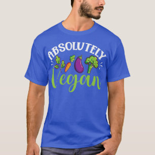 Absoluut Vegan Protein Vegetarian Vegan Activisme T-shirt