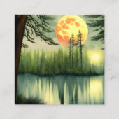 Absoluut verbluffend olietraferen Een Magisch Voll Vierkante Visitekaartje (Voorkant)