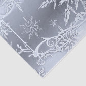 Absoluut verbluffend Snowflake-ontwerp Tissuepapier (Detail)