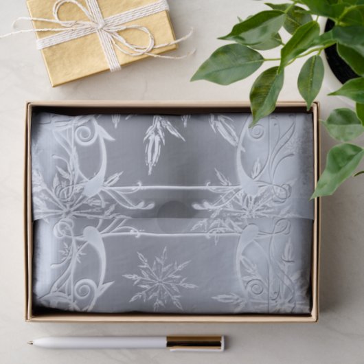 Absoluut verbluffend Snowflake-ontwerp Tissuepapier (Geschenk)