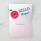 Absoluut wonderbaarlijk | Apple Pun Kaart (Binnen)