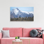 Absoraka Mountain Range Paradise Valley Montana Canvas Afdruk (Insitu (Woonkamer))