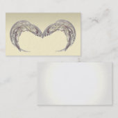 Absract Angel Wings Reiki Psychische Visitekaartje (Voorkant / Achterkant)