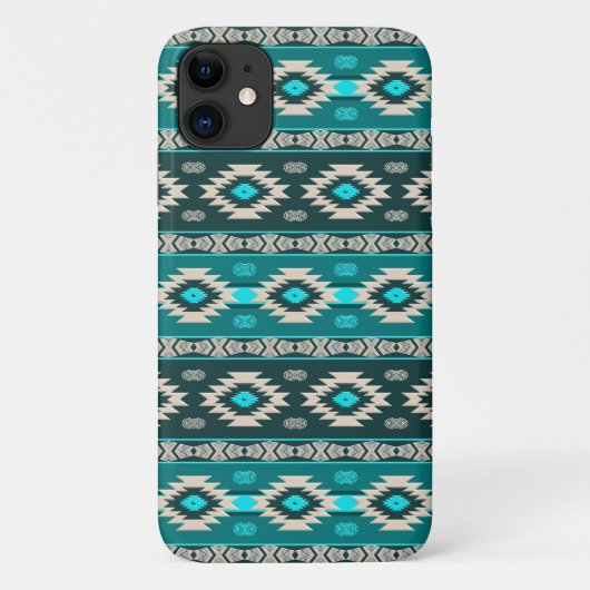 Absract etnisch Geometric Southwestrn Case-Mate iPhone Case (Achterkant)